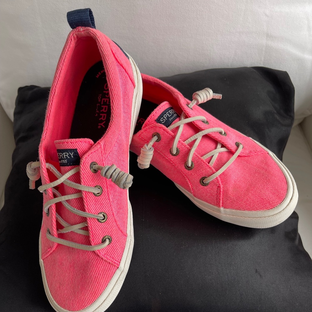 Sperry Topsider Hot Pink Boat Shoe